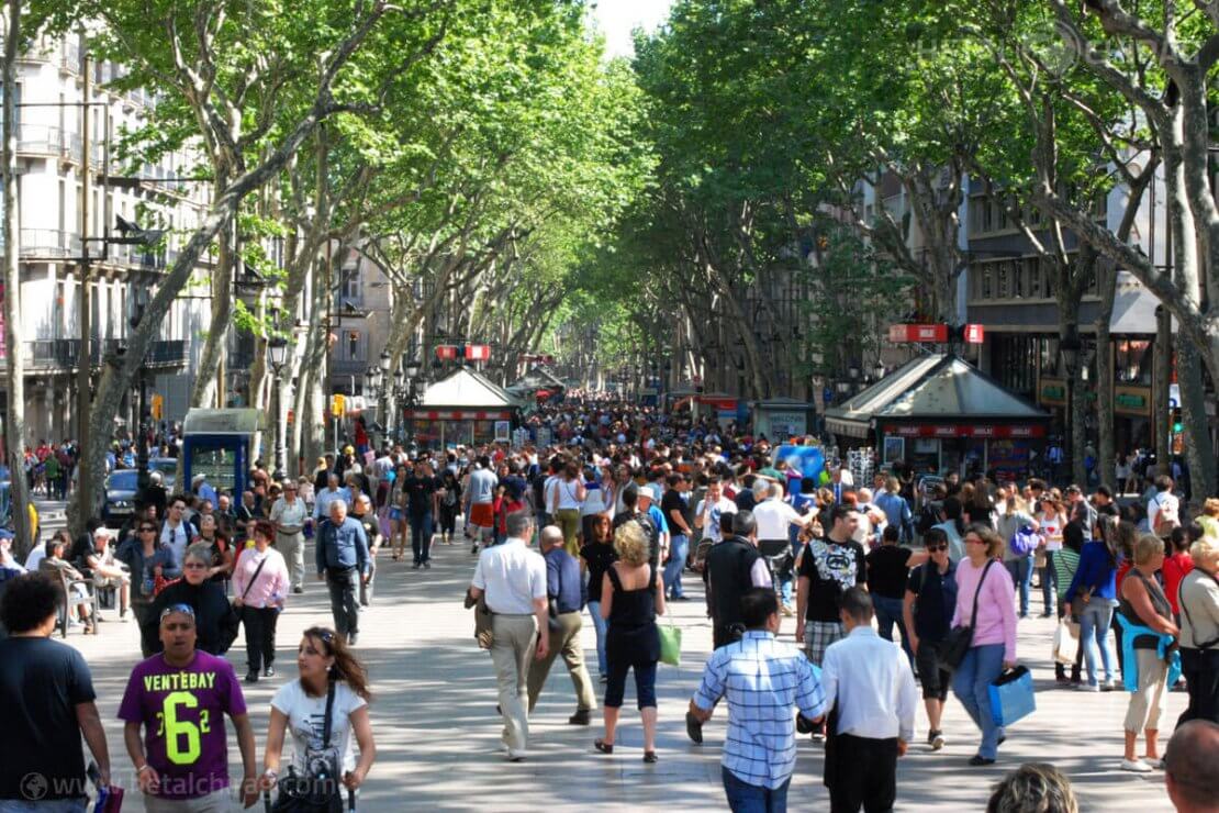 Las Ramblas - Barcelona's most iconic street - Hetal Chirag